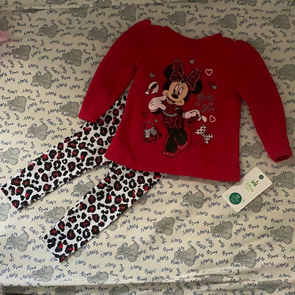Minnie Mouse matching set